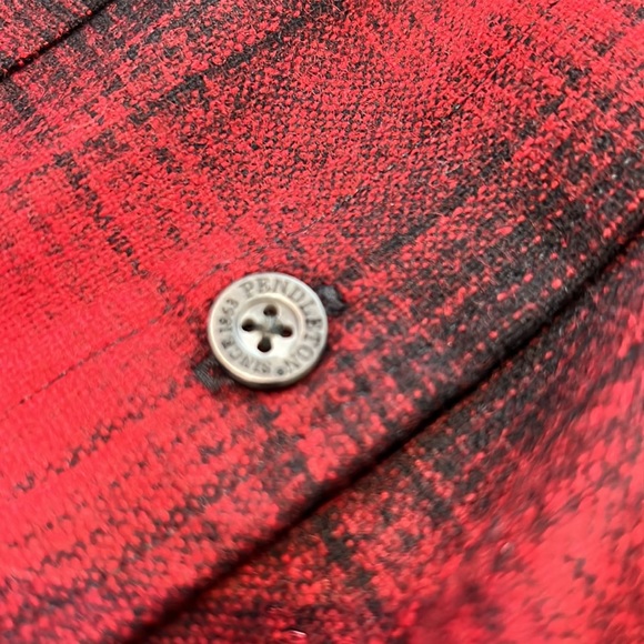 Pendleton SCOUT flannel long sleeve Wool Shirt - Picture 10 of 11